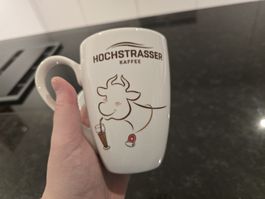Tasse HOCHSTRASSER KAFFEE Kuh Motiv neuwertig