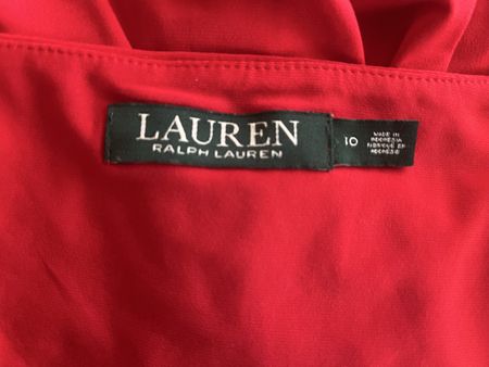 Ralph Lauren Kleid Gr 38 rot