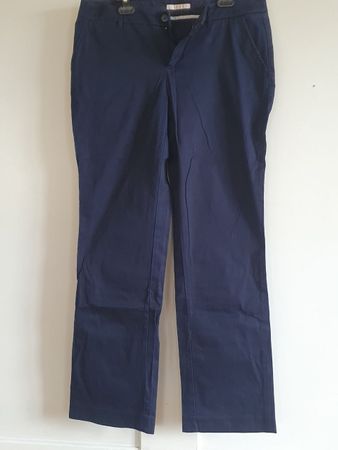 Esprit Hose dunkelblau aus Baumwolle gebrauchter Zustand