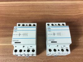 Gebrauchte Hager Installationsschütze ES 440 und ES 340 40 A