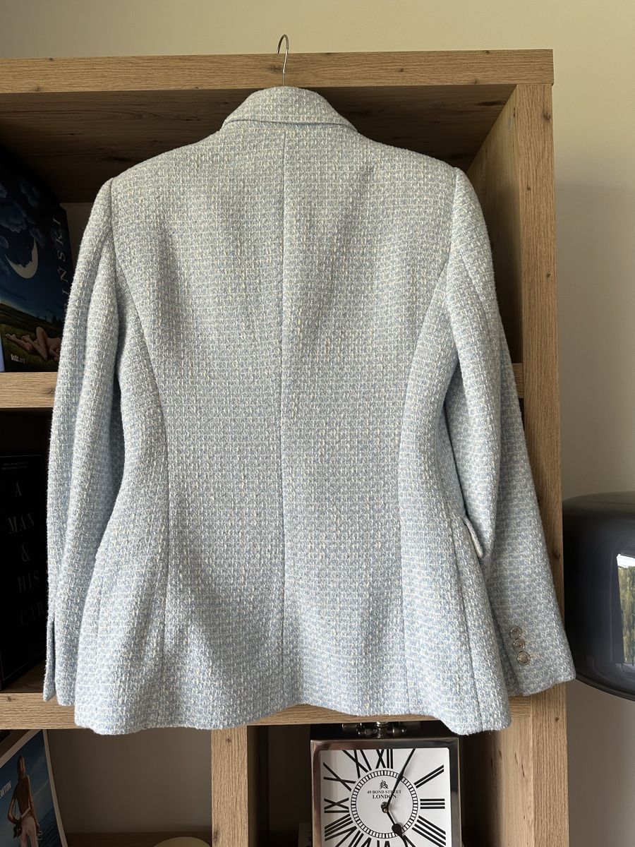 Zara Giacche: Blazer bleu clair – Nuovo (secondo la descrizione) da La Croix (Lutry) venduto da secondhandZara 5