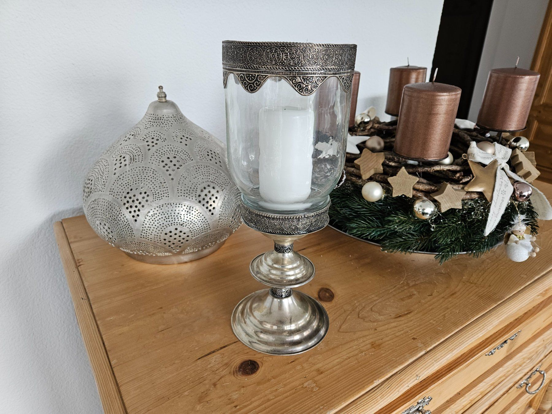 Portacandele: Windlicht, Kerzenhalter, Kerzenständer orientalisch – Usato da Wiesendangen venduto da Sinhuk 1