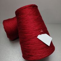Kaschmir 40% & Seide 60% Garn Fettuccia 435g bordo