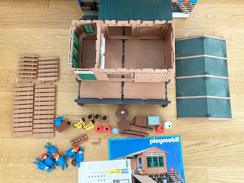 Playmobil 4305 Güterabfertigung In OVP Playmobil