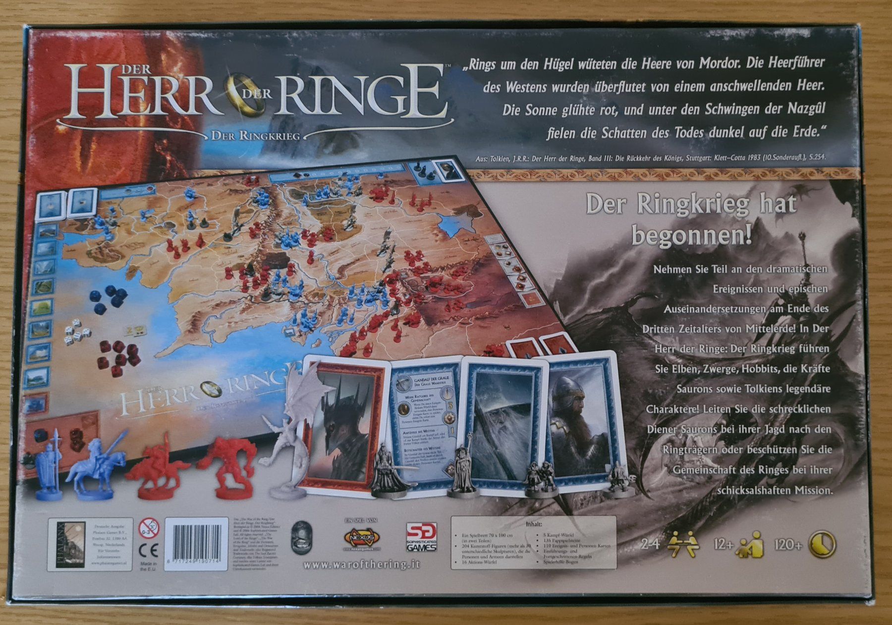 Jeux: Der Herr der Ringe - der Ringkrieg – D'occasion à Aarburg par boh_2rj7 1