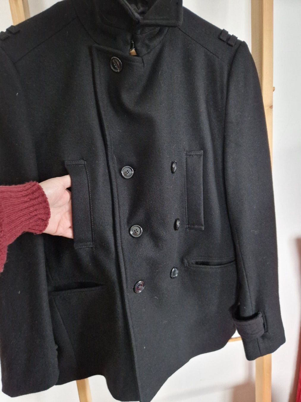 H&M Giacche: Woll-Jacke/Kurzmantel Gr. 50 – Usato da Aefligen venduto da Akoni 4