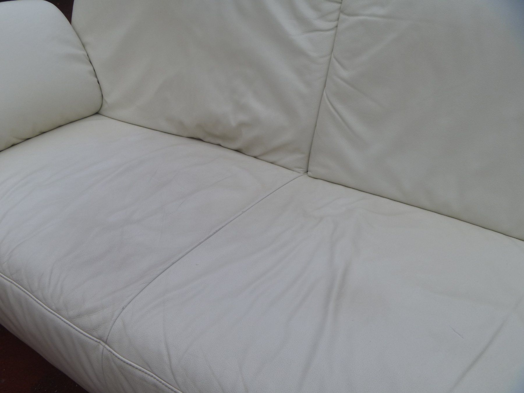 Divani: Ledersofa beige – Usato da Rüti ZH venduto da baumchen 5