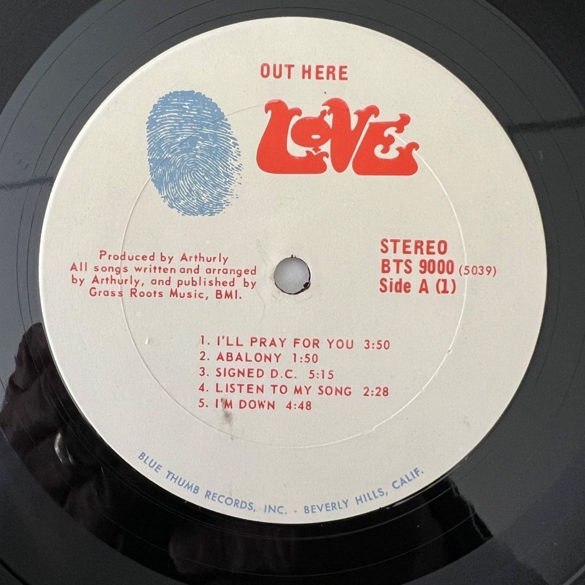 Vinyles: Love - Out Here / 2 LPs - 1. US-Press. 1969 - Nice Copy – D'occasion à Gais par soundcave57 2