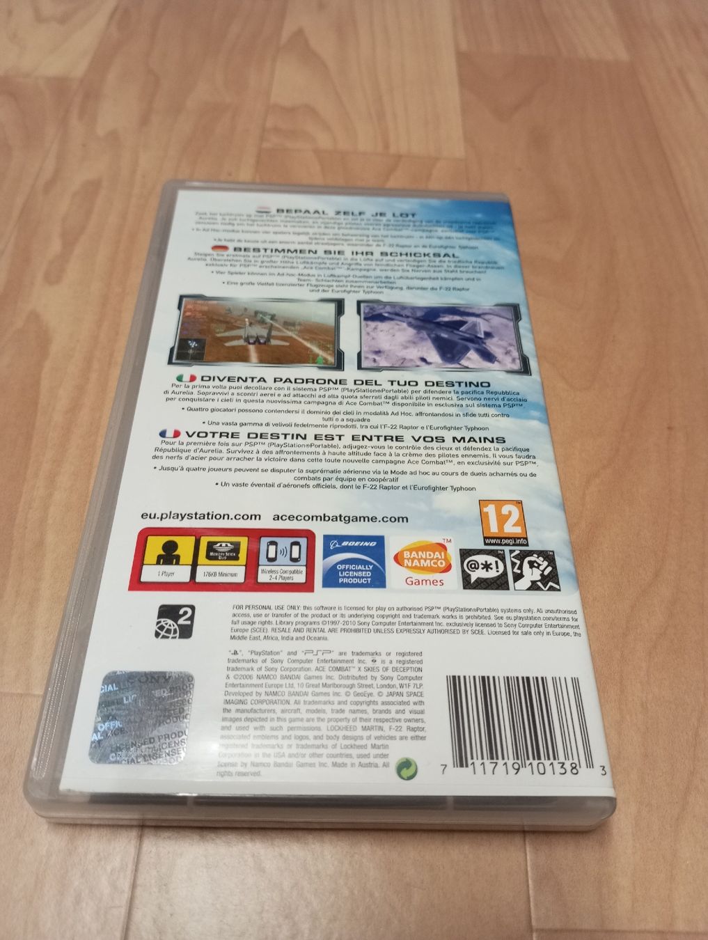 Sony Spiele: Ace Combat X PSP – Gebraucht aus Cottens FR von magnius01 2
