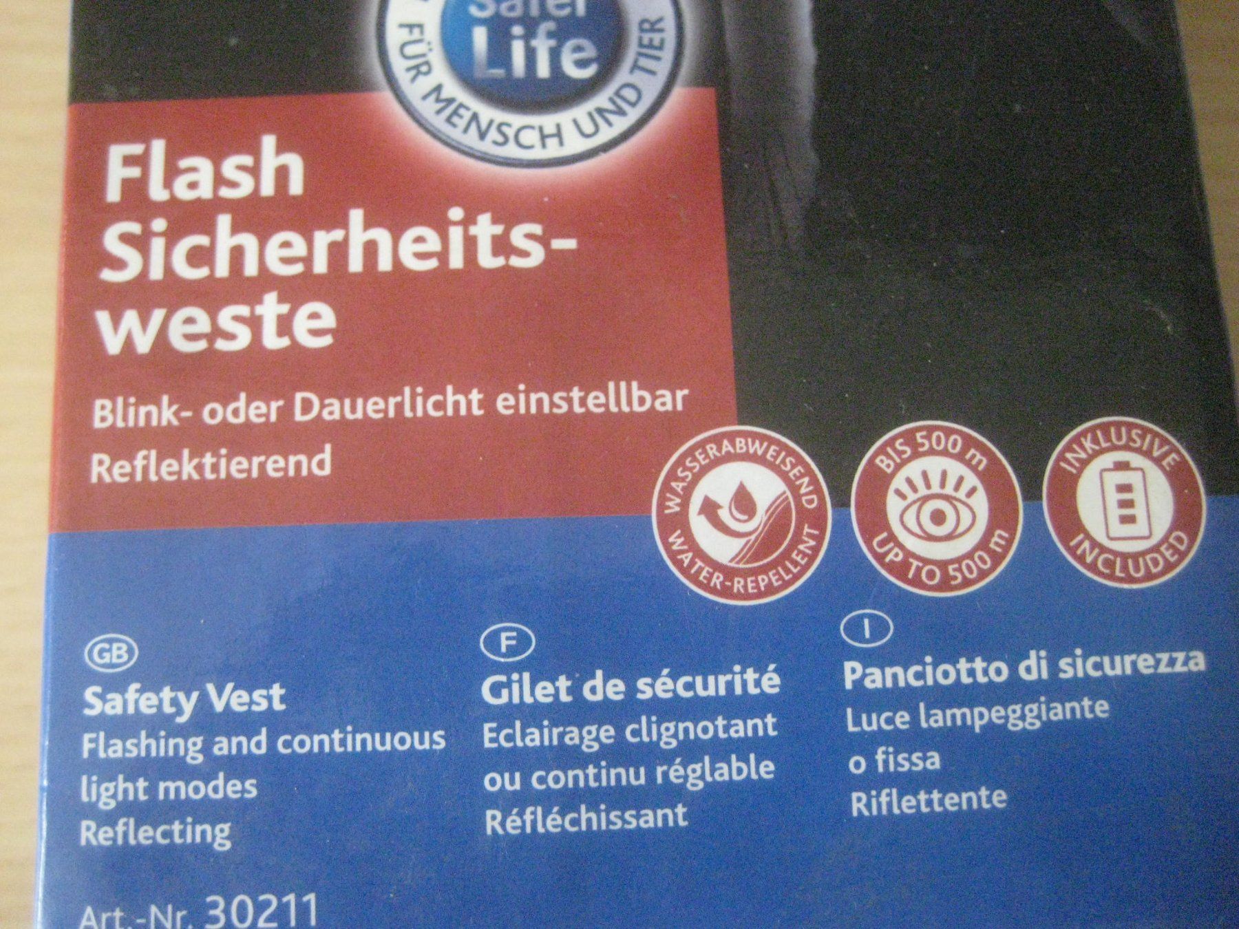 Trixie Vêtements: HUNDE   SICHERHEIT  LEUCHTWESTE – Neuf (Voir description) à Uster par flocke1 1
