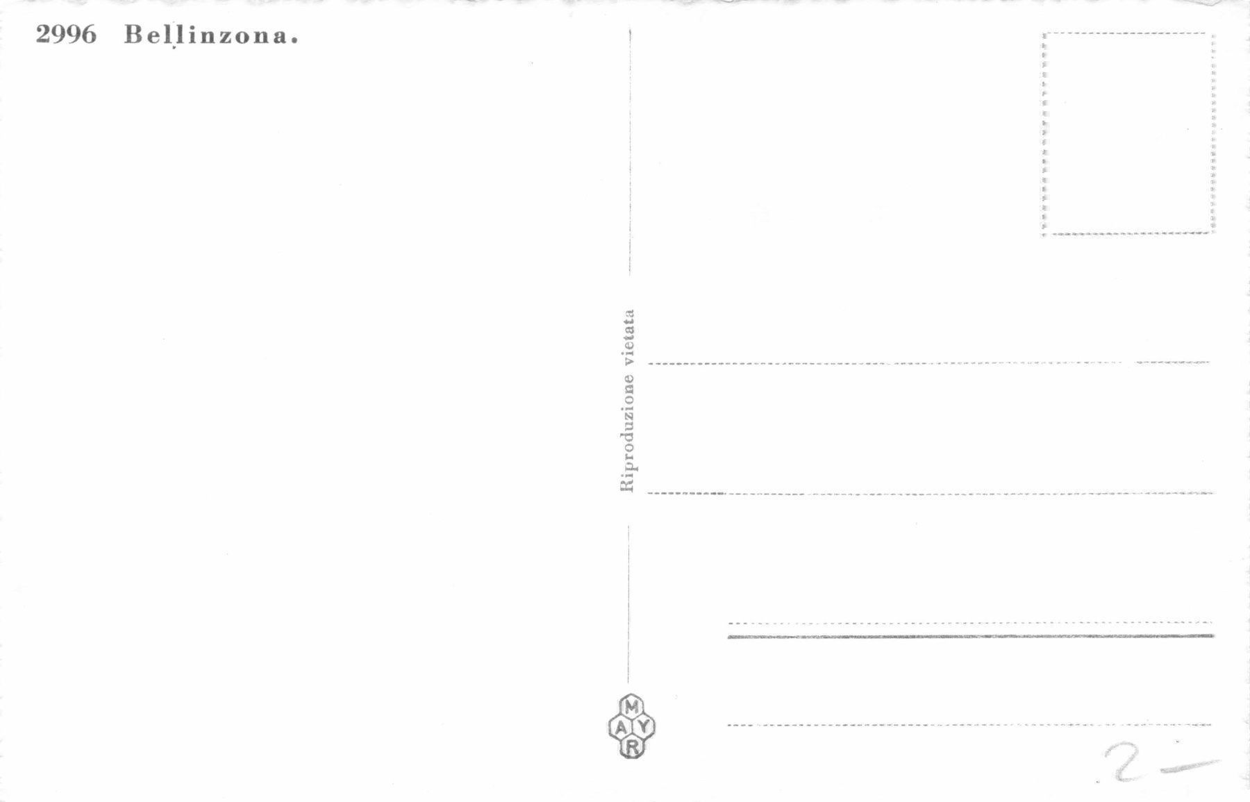 Cartoline postali: Bellinzona – Usato da Biasca venduto da Blenio71 1