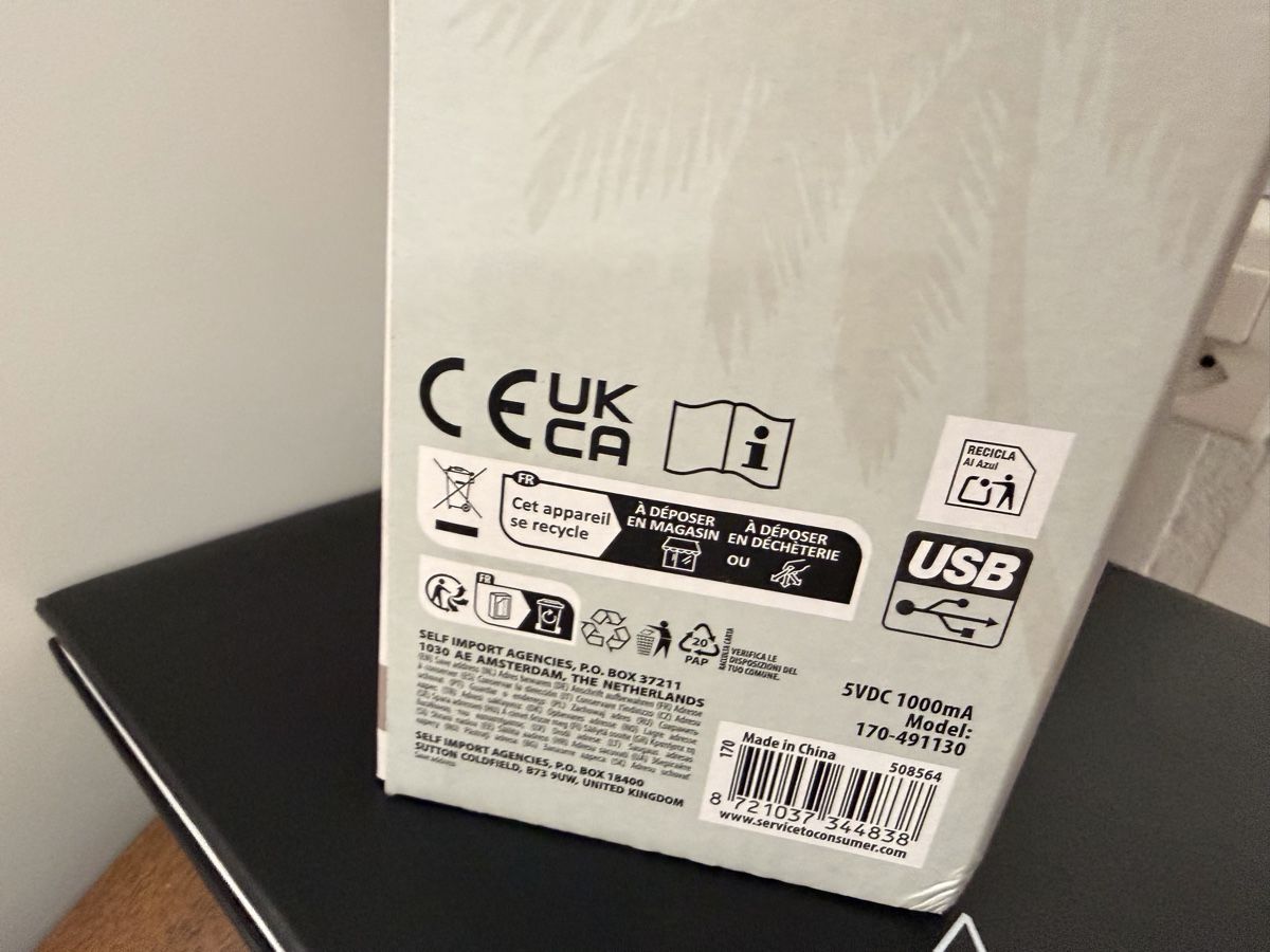 Ventilatori: USB Mini Ventilator 15 cm neu ungebraucht – Nuovo (secondo la descrizione) da Niedergösgen venduto da And-y 2