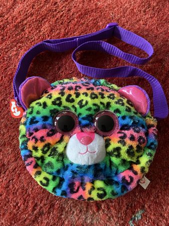 Ty Beanie Boos Tasche Leopard, super Zustand!