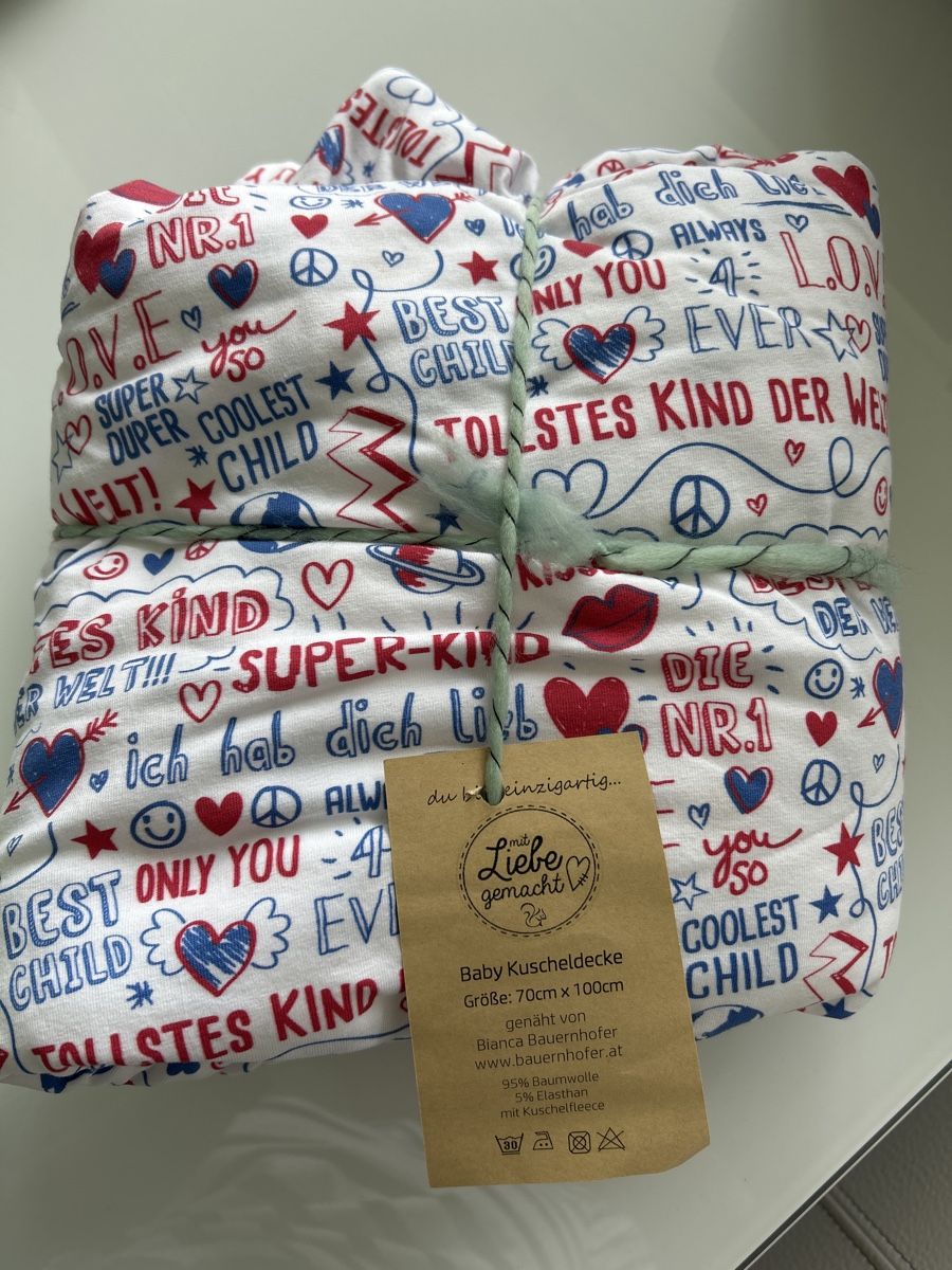Coperte: Baby Kuscheldecke – Nuovo e nell'imballaggio originale da Luzern venduto da rum_d5ws