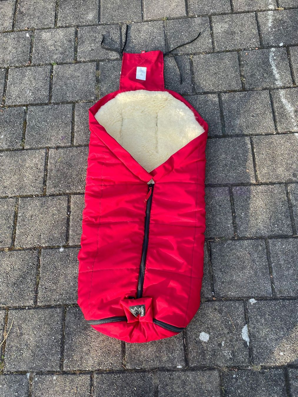 Kaiser Schlafsäcke: Kaiser Kinderwagenfusssack mit Echtlammfell – Gebraucht aus Merishausen von Dust-Finder