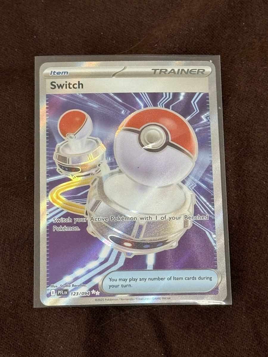 Pokémon Sammelbilder & Trading cards: Pokemon Trainer Item Switch 123/094 En – Neu (gemäss Beschreibung) aus Therwil von no15636677