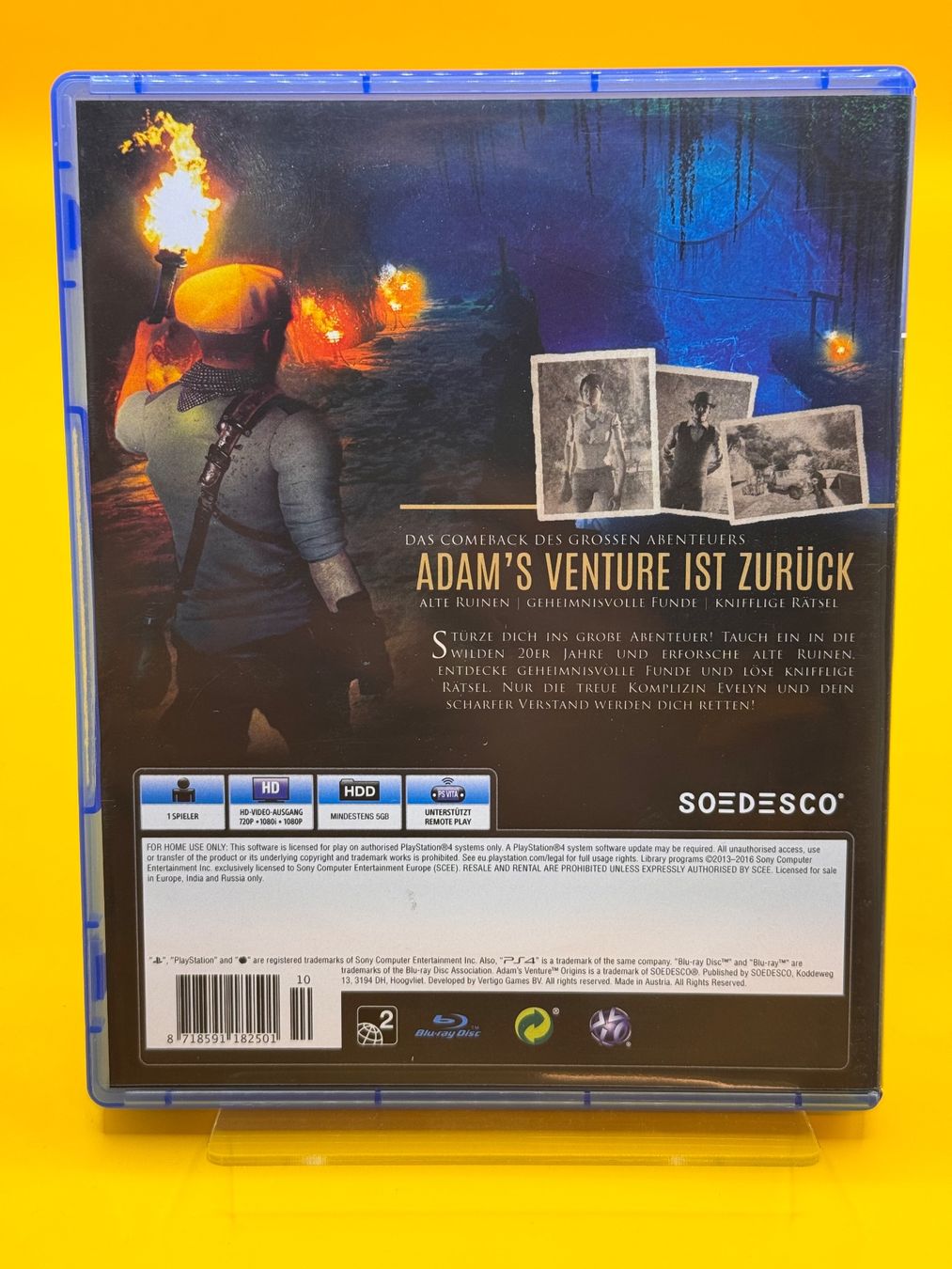 Sony Giochi: Adam's Venture Origins PS4 – Usato da Oberwil b. Zug venduto da silver2024 1