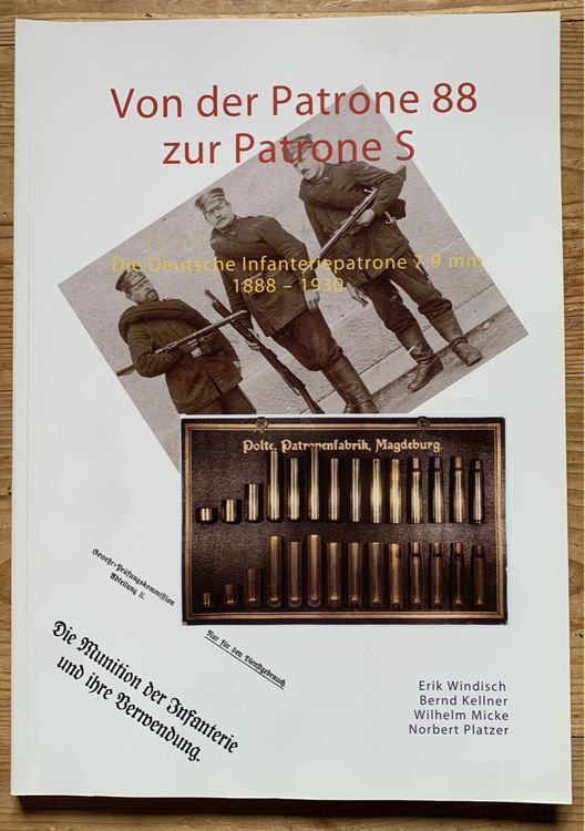 Buch Von der Patrone 88 zur Patrone S 1