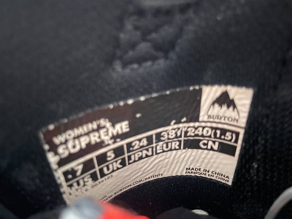 Herrenschuhe: Burton Supreme Snowboard Boots Size 38 – Gebraucht aus Lachen SZ von mar_pc6x 3