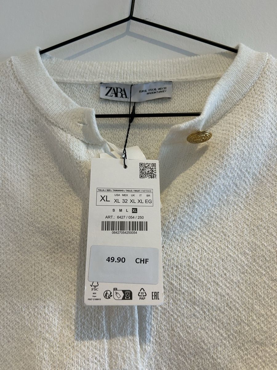 Zara Giacche: Zara Strickjacke mit Etikett – Nuovo e nell'imballaggio originale da Aeugst am Albis venduto da schatzkistee 2