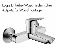 Wandmischer Hansgrohe Logis 712255000