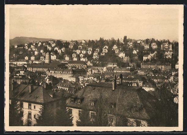 Ansichtskarten: St. Gallen, Rosenberg, Ortsansicht aus d – Gebraucht aus Berlin von bartko-reher