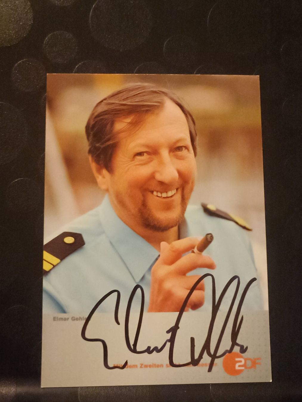 Autografi: Elmar Gehlen - handsignierte Autogrammkarte – Usato da Menziken venduto da Artographs