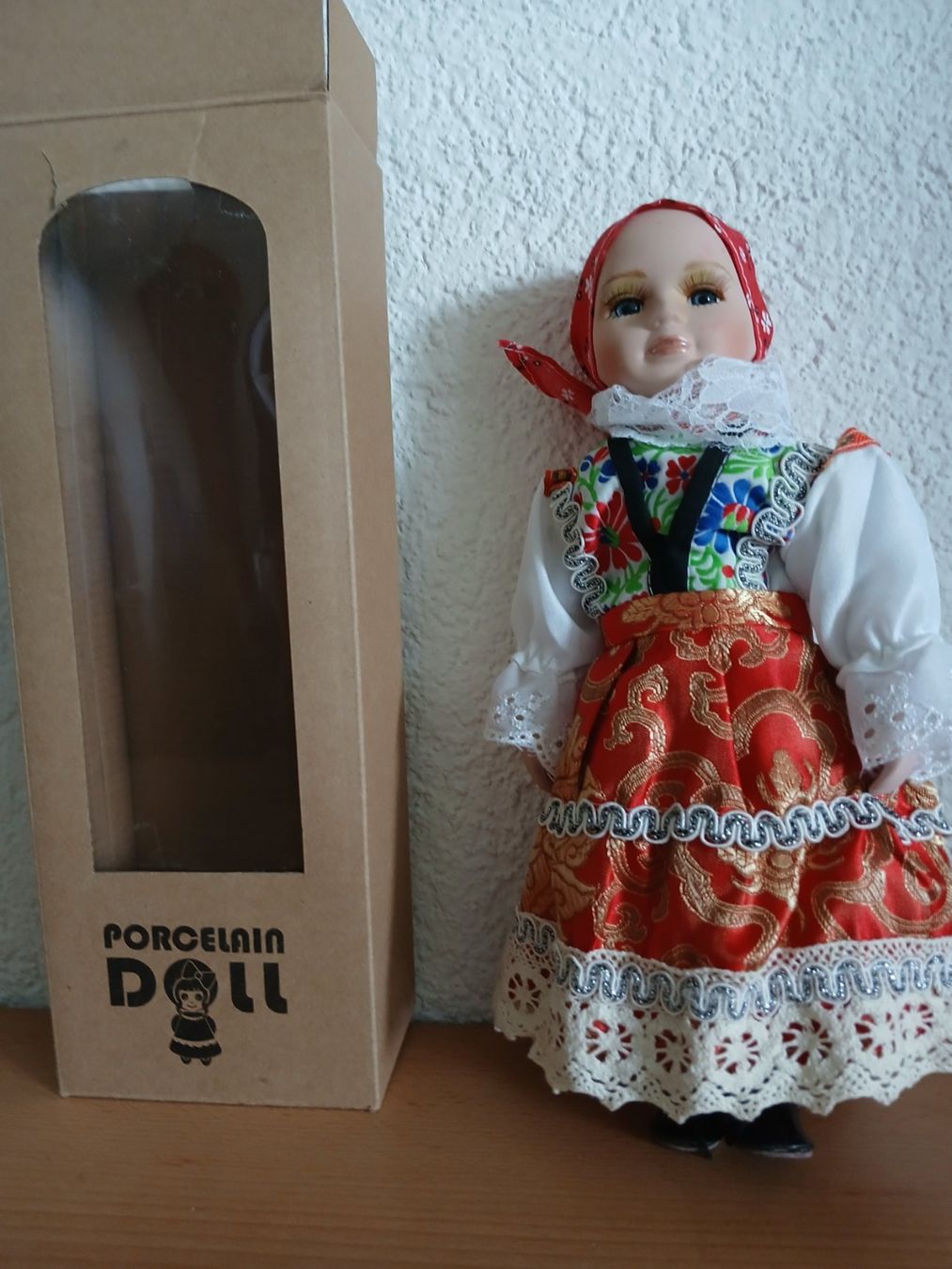 Puppen: porzelan puppe – Neu und originalverpackt aus St. Silvester von Rosa-1964 1