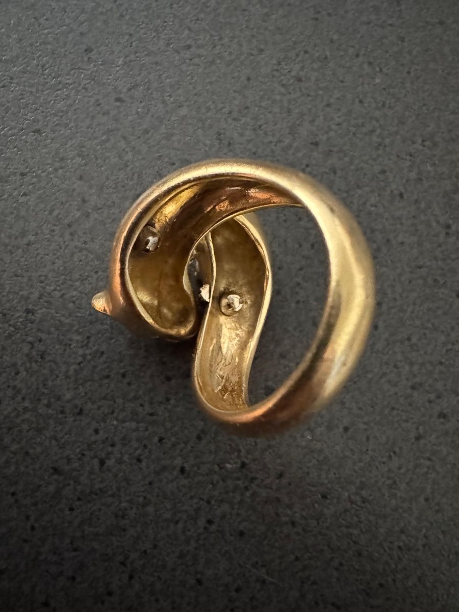 Anelli: Bague panthère en or 18ct – Usato da Plan-les-Ouates venduto da mik_8tzt 1