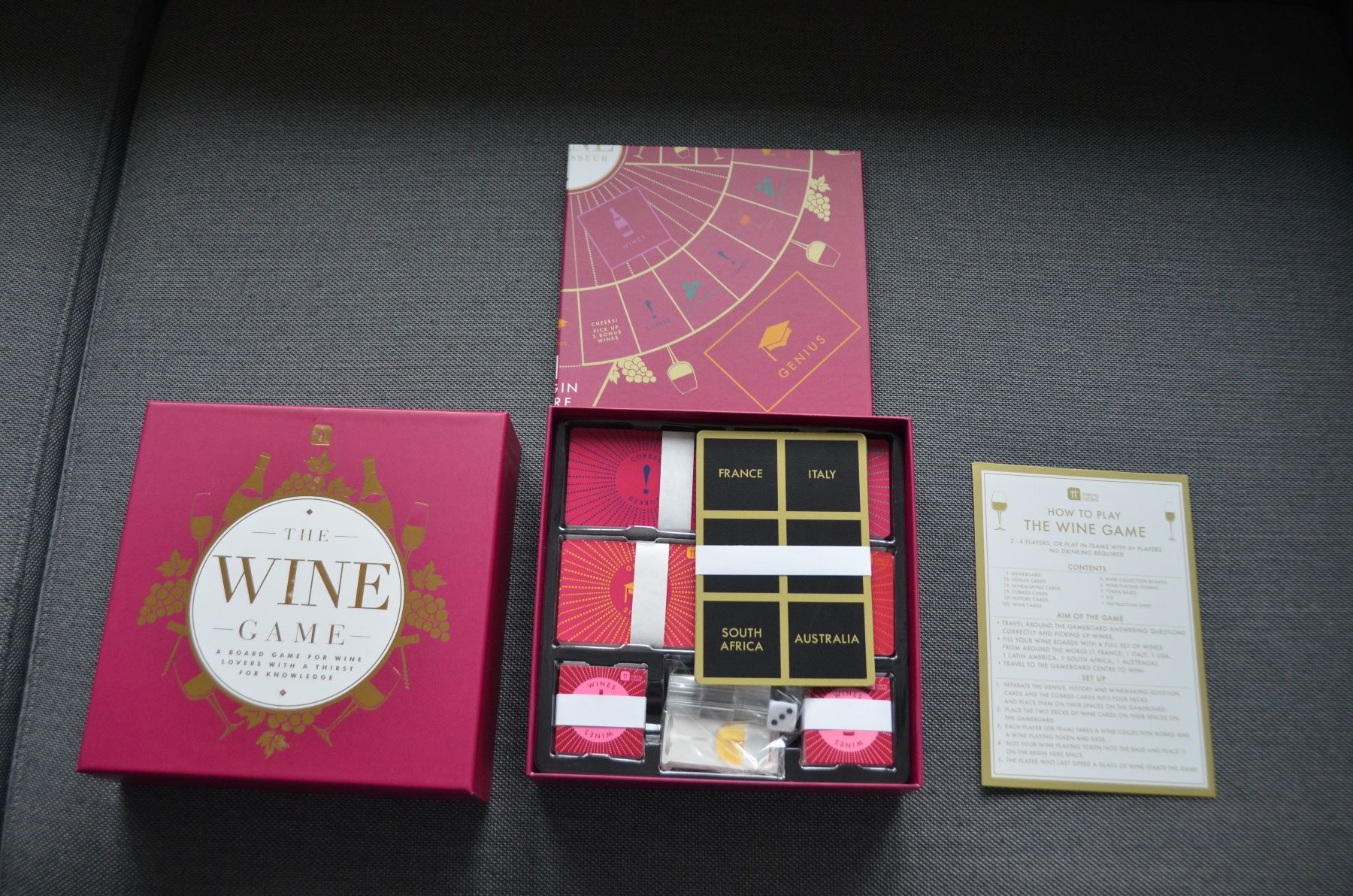 Giochi: The Wine Game talking tables Brettspiel – Nuovo (secondo la descrizione) da Schleinikon venduto da kissa07 2