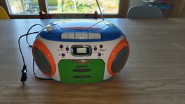 Lenco Radio CD Kassettenrekorder 