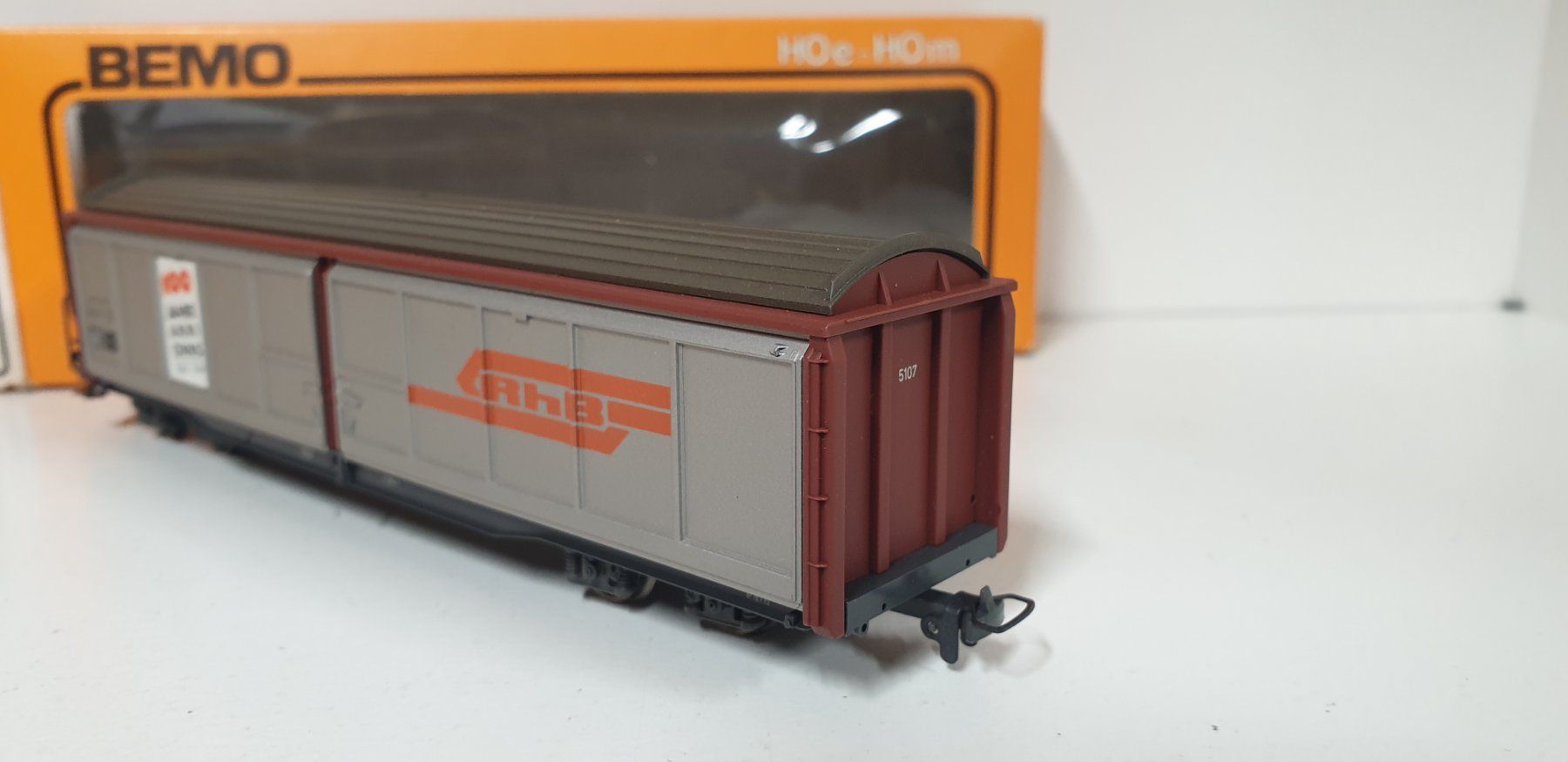 Bemo Modellini di ferrovie: Bemo RhB Schiebewandwagen 2278-1 – Usato da Geroldswil venduto da TopTrain54 5