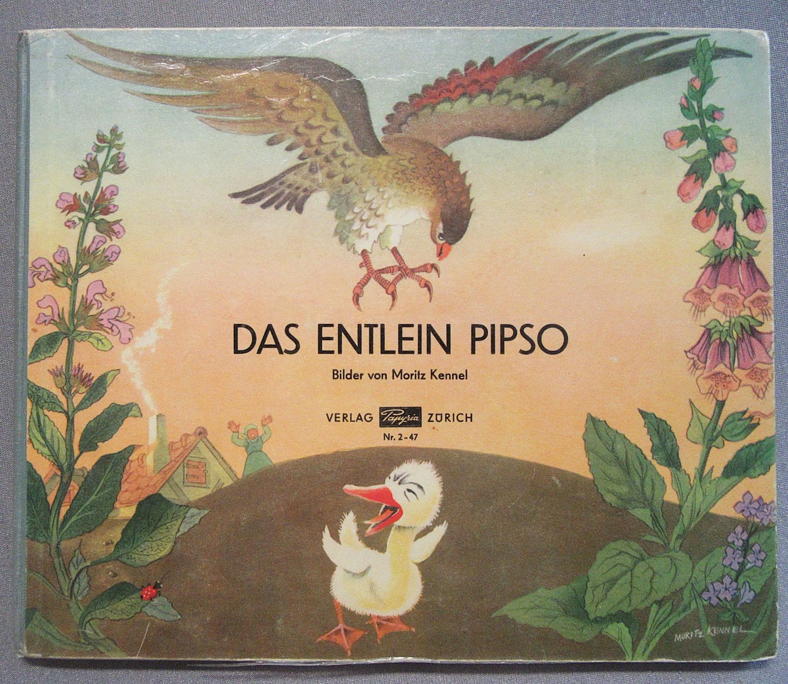 Libri: Das Entlein Pipso - Bilder von Moritz Kennel – Usato da Auenstein venduto da Padabimbim