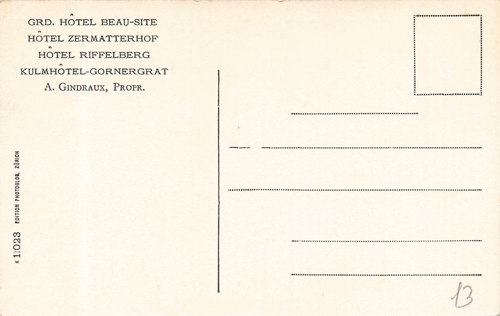 Cartes postales: Gornergrat VS Bahnhof Gornergrat und Monte Rosa Bahn – D'occasion à Biasca par Blenio71 1