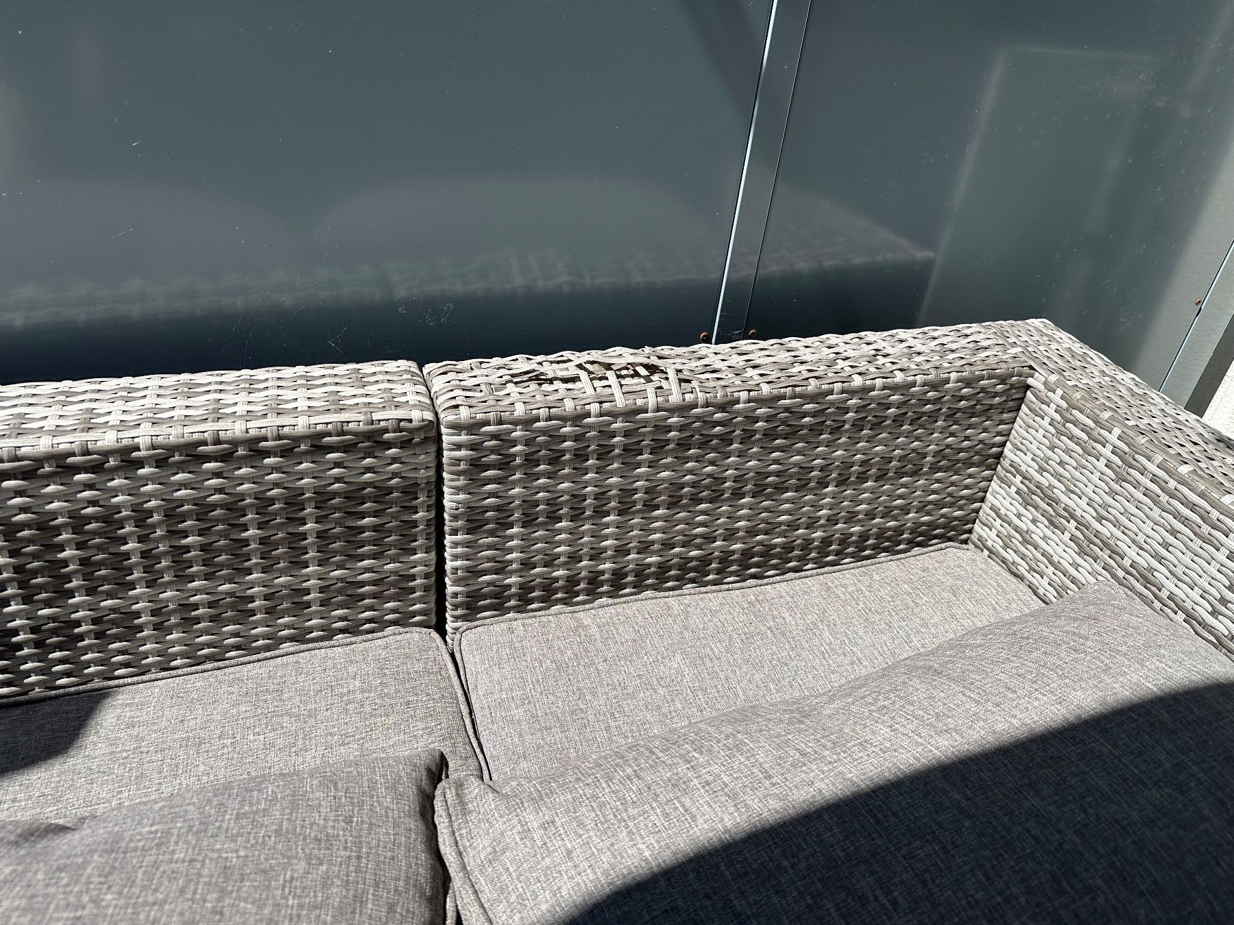 Sofas: Rattan Lounge  Garten Möbel – D'occasion à Bassersdorf par semirsh 1