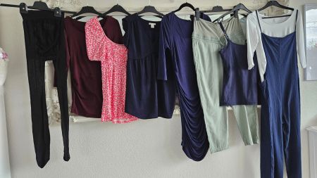 Schwangerschaftskleider Paket 10 Stück Grösse S