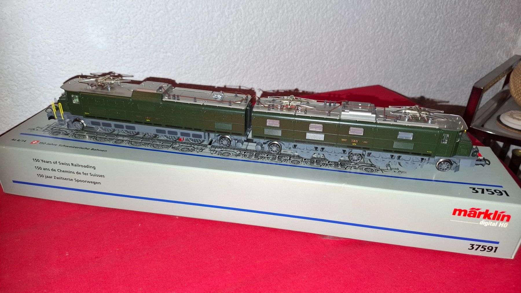 Märklin Modelleisenbahnen: Märklin : Ae 8/14 der SBB, AC, Digital – Gebraucht aus Märwil von Siebenzipfel 1