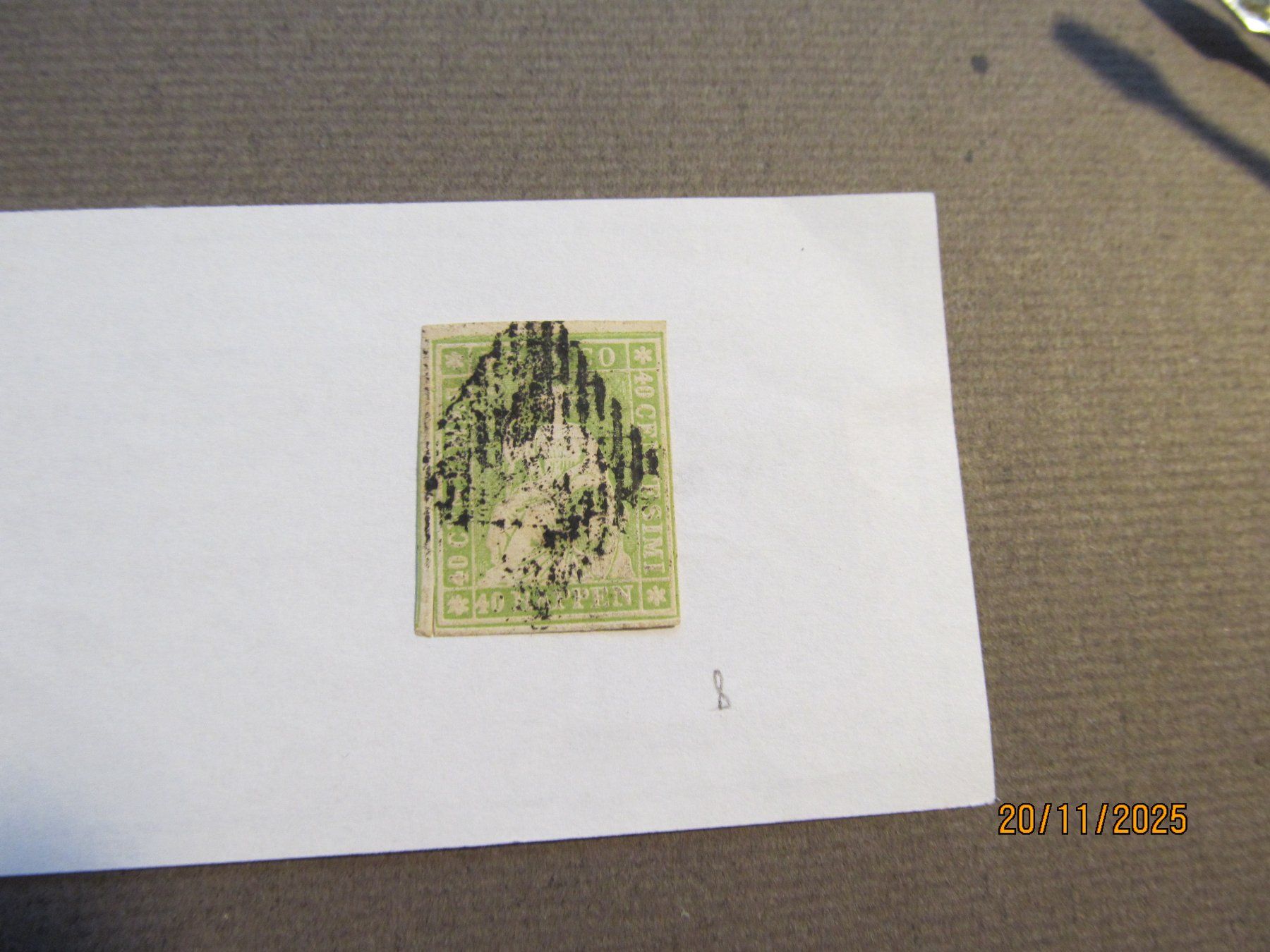 Alle Briefmarken: Strubelmarken  ZNR. 24A und  26Ca   gestempelt – Gebraucht aus Hergiswil NW von Panda1990 1