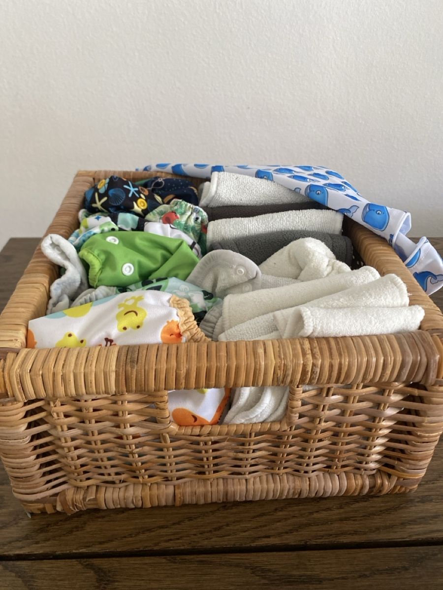 Windeleimer & Windeln: Stoffwindeln Set – Gebraucht aus Basel von SaraLunaP
