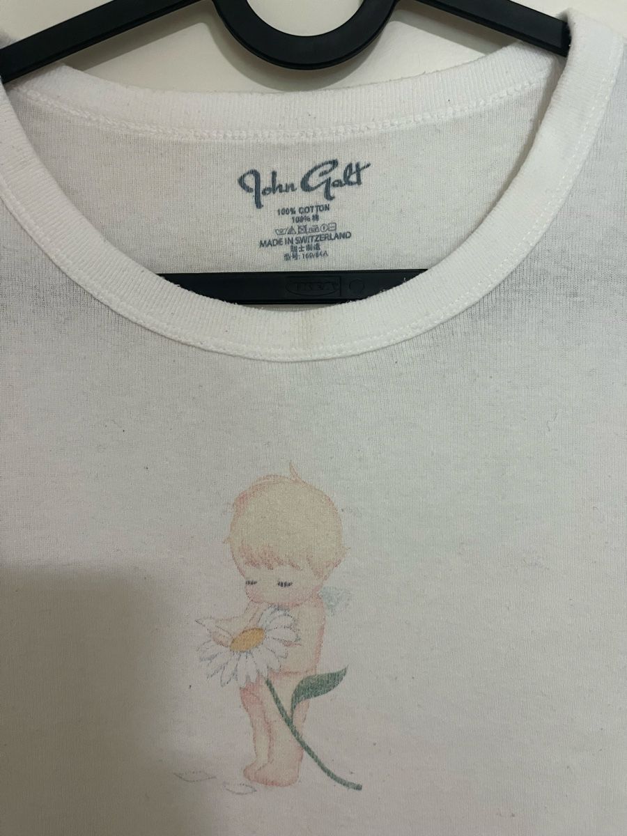 Brandy Melville Top: white brandy melville crop top – Nuovo (secondo la descrizione) da Füllinsdorf venduto da si.ja.35 1