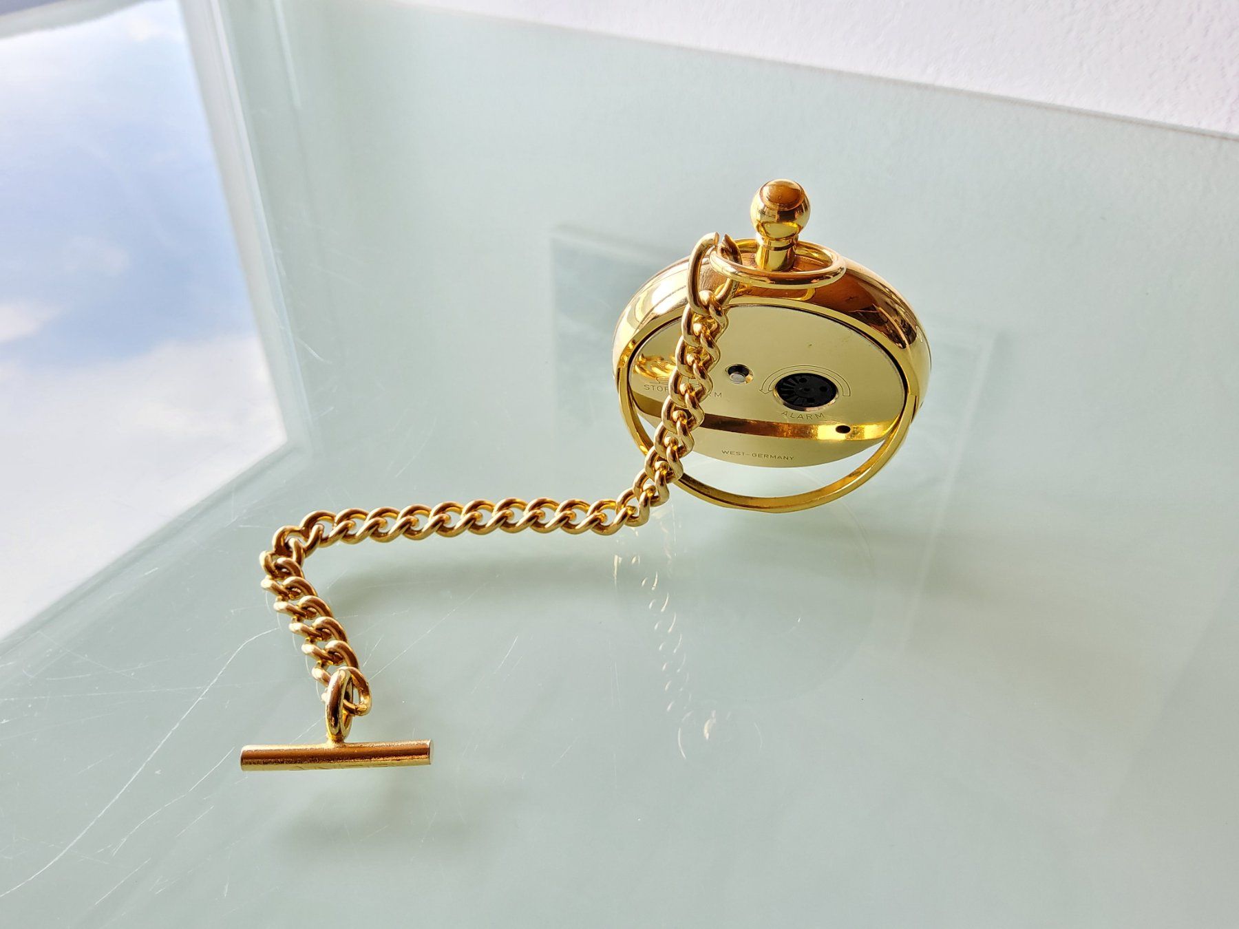 Orologi da terra & Orologi da parete: Pendulette de voyage avec chainette Lancel  – Usato da Malleray venduto da Broc-Mo 1