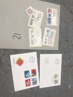 Timbres et enveloppes collection lot 12