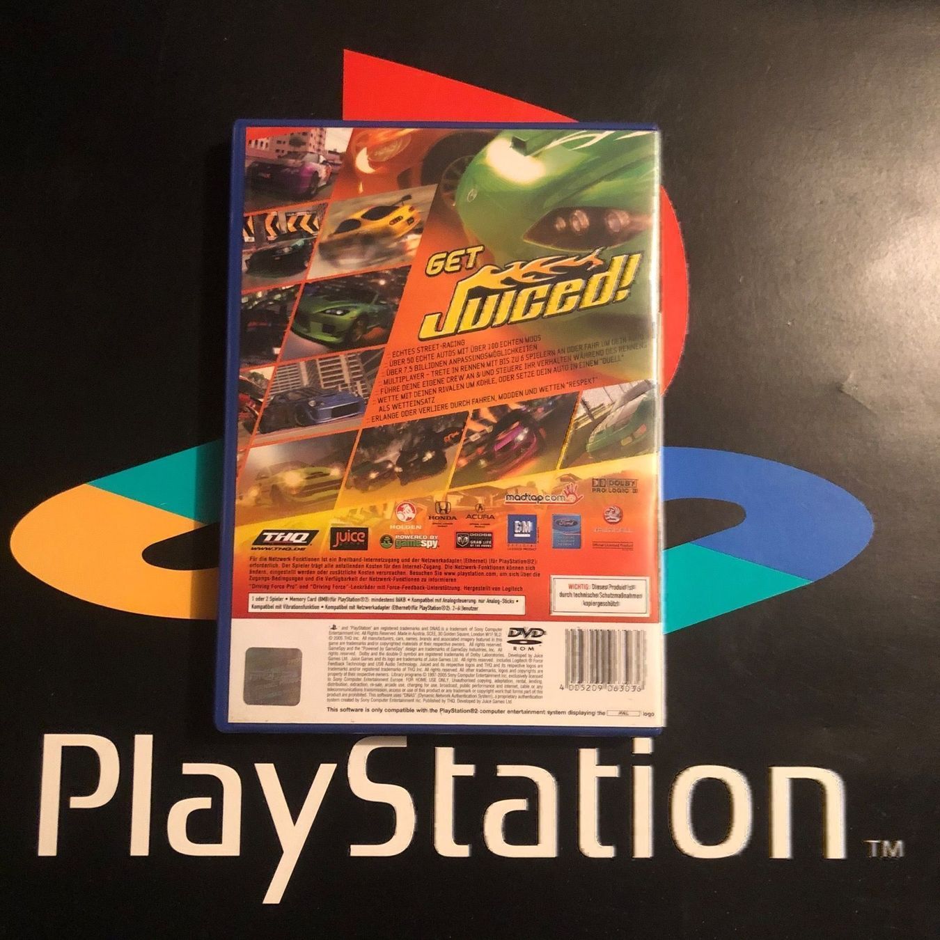 Spiele: Juiced für PS2 – Gebraucht aus Kestenholz von Mad18 1