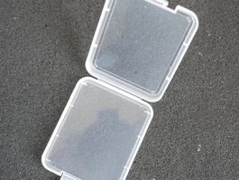 Compact Flash Aufbewahrung / boite stockage / Storage Box.