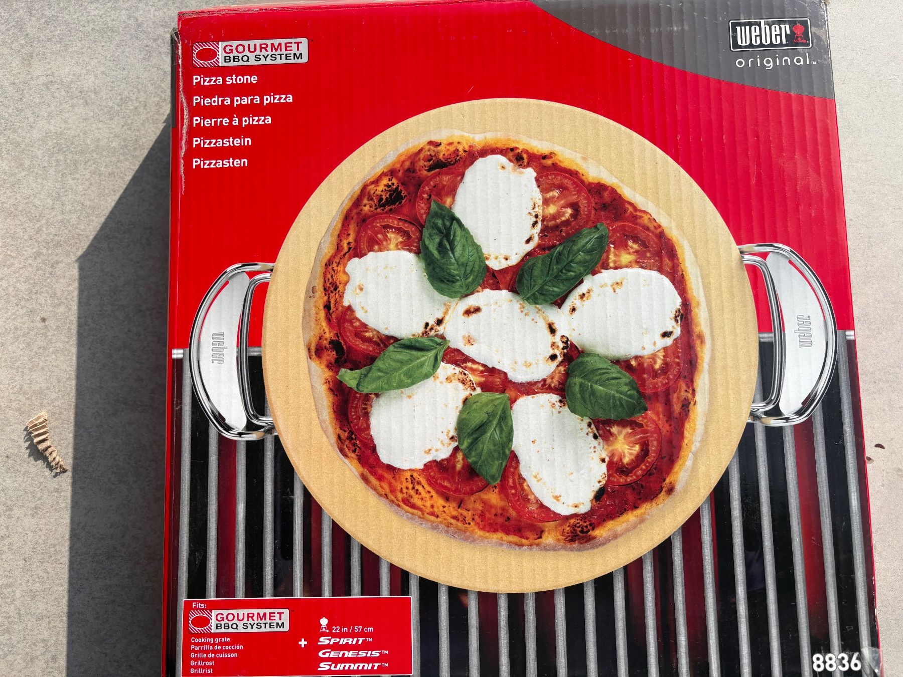 Forni per pizza: Pizzastein Weber – Usato da Duggingen venduto da Adrian01112