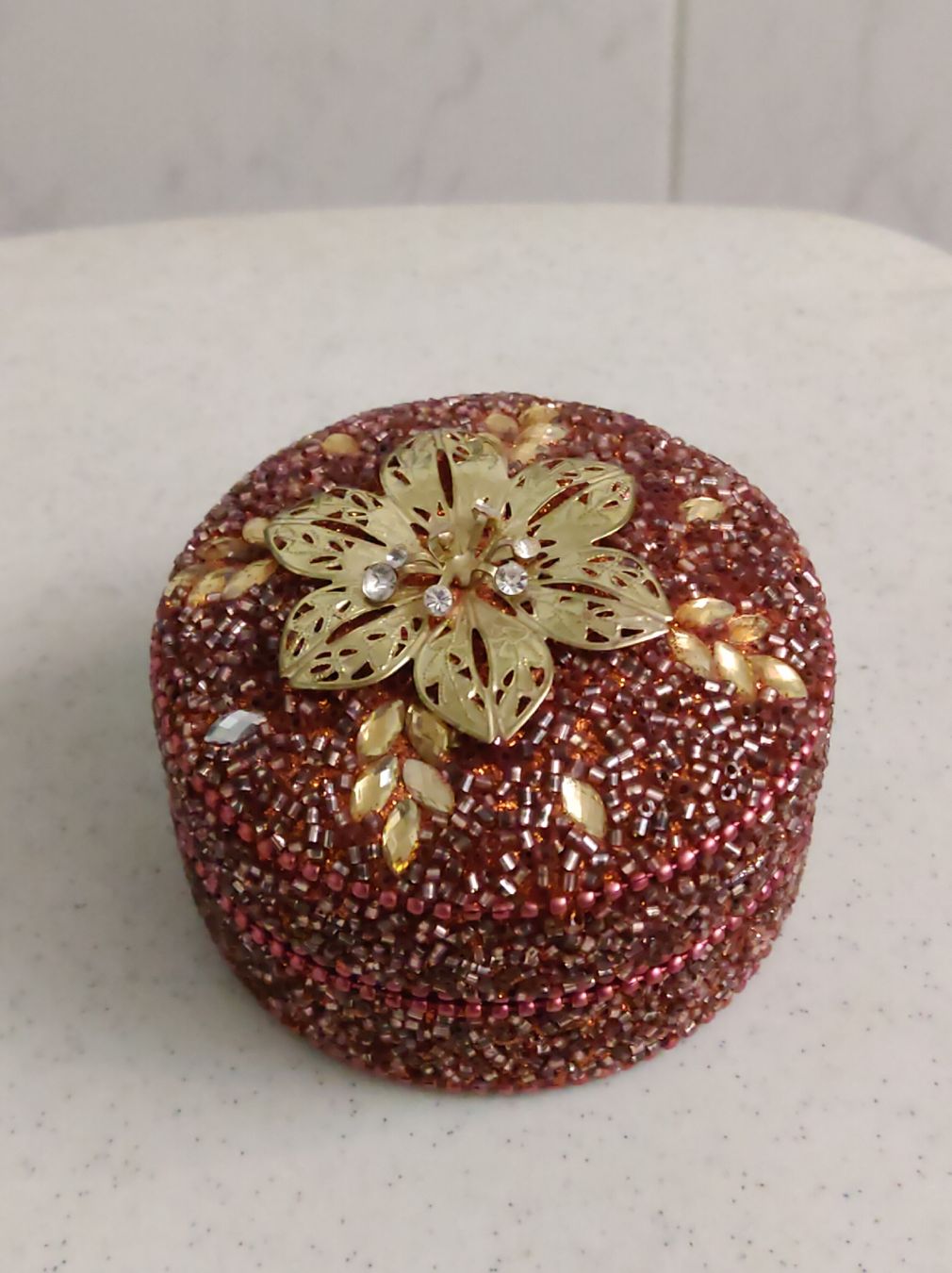 Cassapanche: Runde Kinder Schmuck Schatulle – Usato da Arnegg venduto da Arnrom