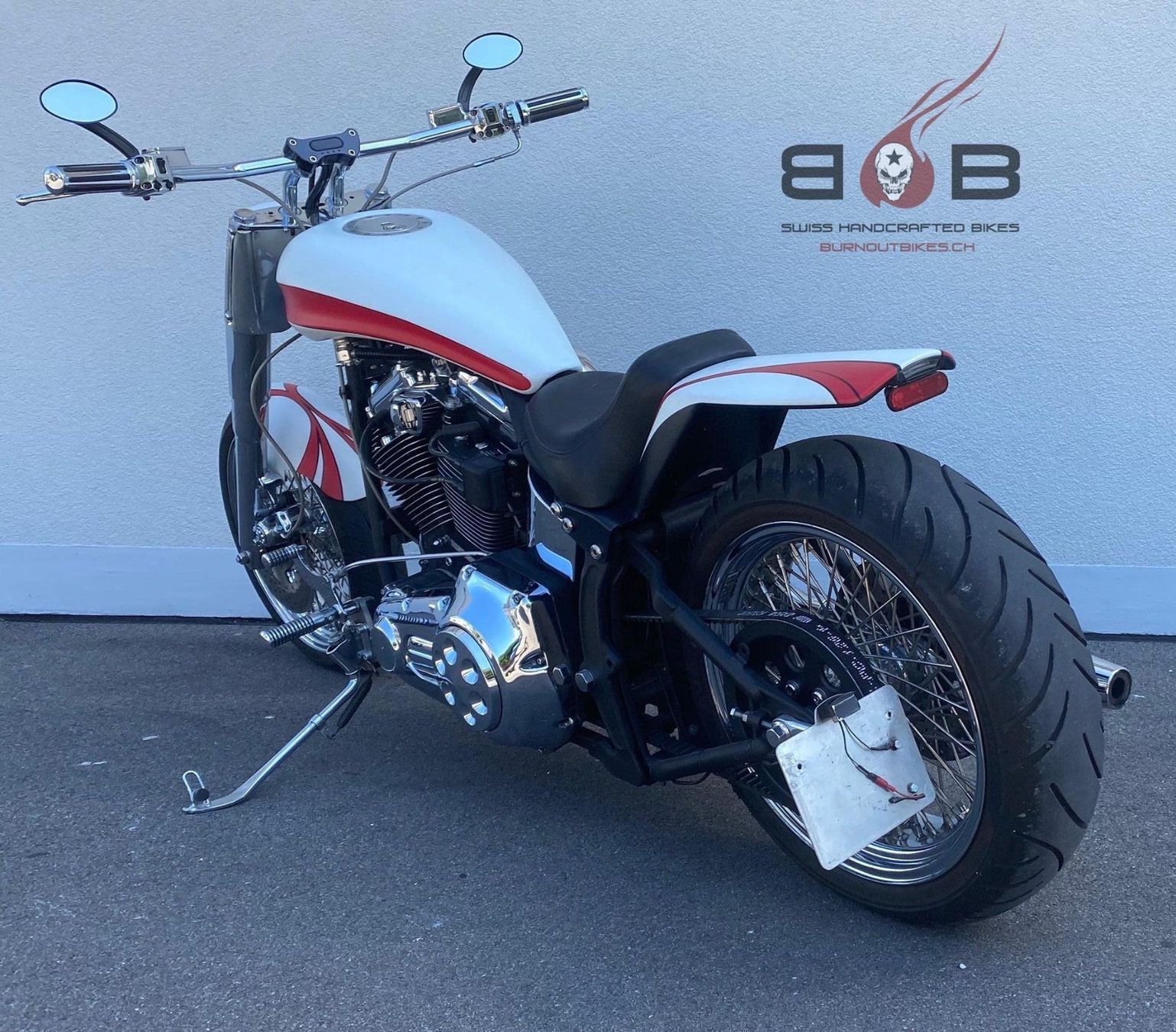 Harley-Davidson Chopper: HARLEY DAVIDSON SOFTAIL EVO CUSTOM – Usato da Sirnach venduto da B.O.B.BIKES 4