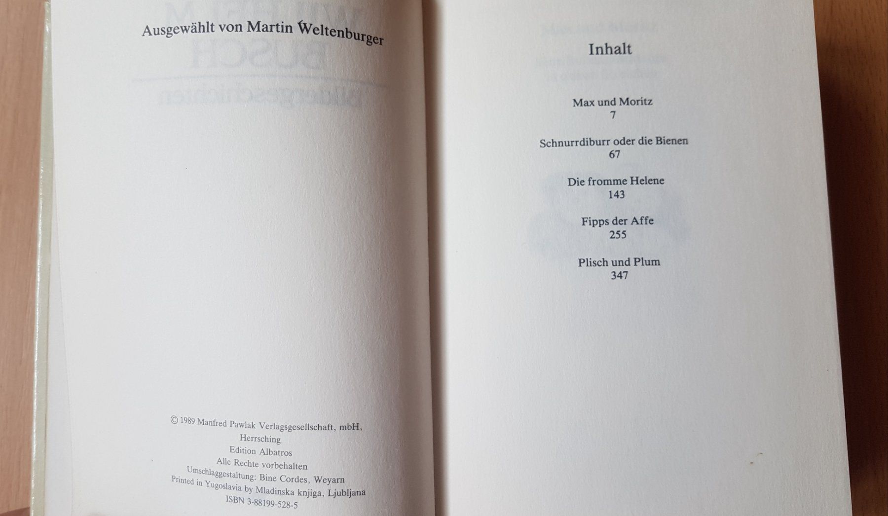 Libri: WILHELM BUSCH BILDERGESCHICHTEN – Nuovo (secondo la descrizione) da Sax venduto da prinzenrollen 1
