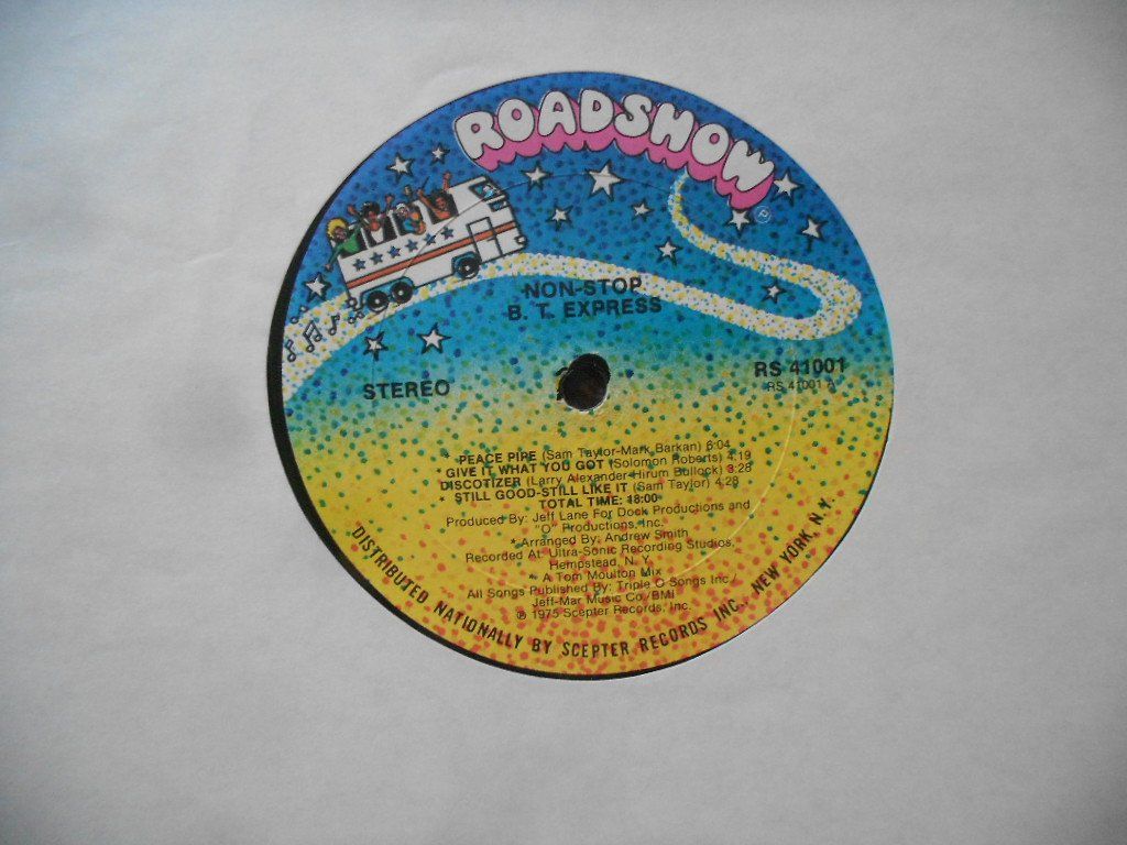Dischi in vinile: B.T. EXPRESS  -  NON STOP – Usato da Bex venduto da Giorgiob 3
