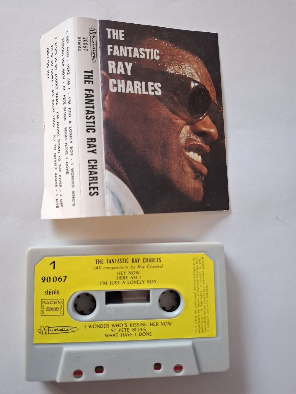 Musicassette: Ray Charles K7 – Usato da Crémines venduto da Carambaaa 2